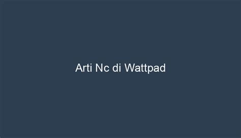 wattpad nc